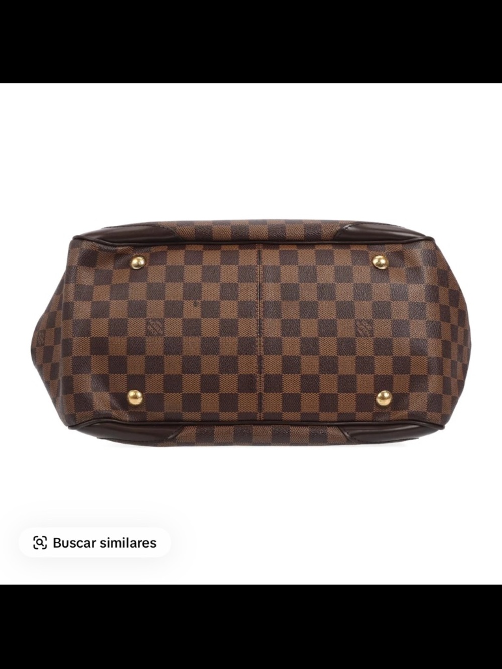 Louis Vuitton Brown Damier Canvas Tote - Picture 2 of 3